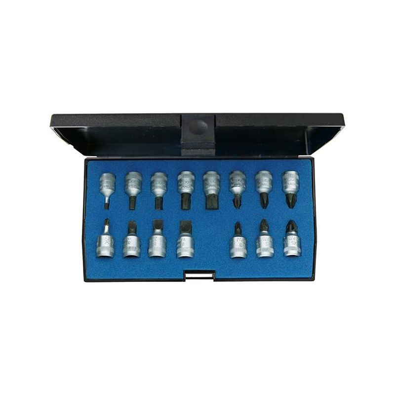 Juego llaves vaso 1/4&quot; 15tlg.Gedore