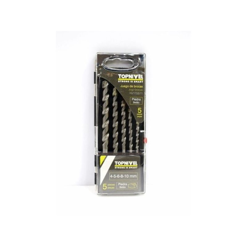 BROCA PIEDRA NIVEL 04-05-06-08-10MM NV115511 5 PZ