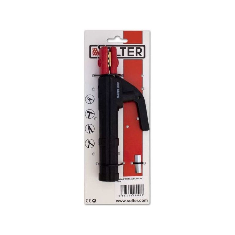 PINZA SOLD PORTA ELECTRODOS 200A SOLTER