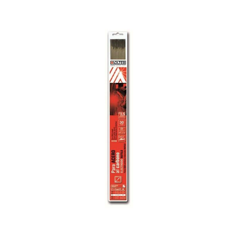 ELECTRODO RUTILO 2,5x350MM SOLTER 30 PZ