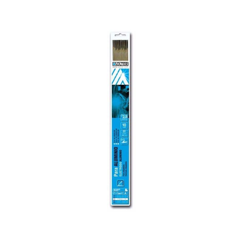 ELECTRODO ALUMINIO 2,5x350MM SOLTER 10 PZ