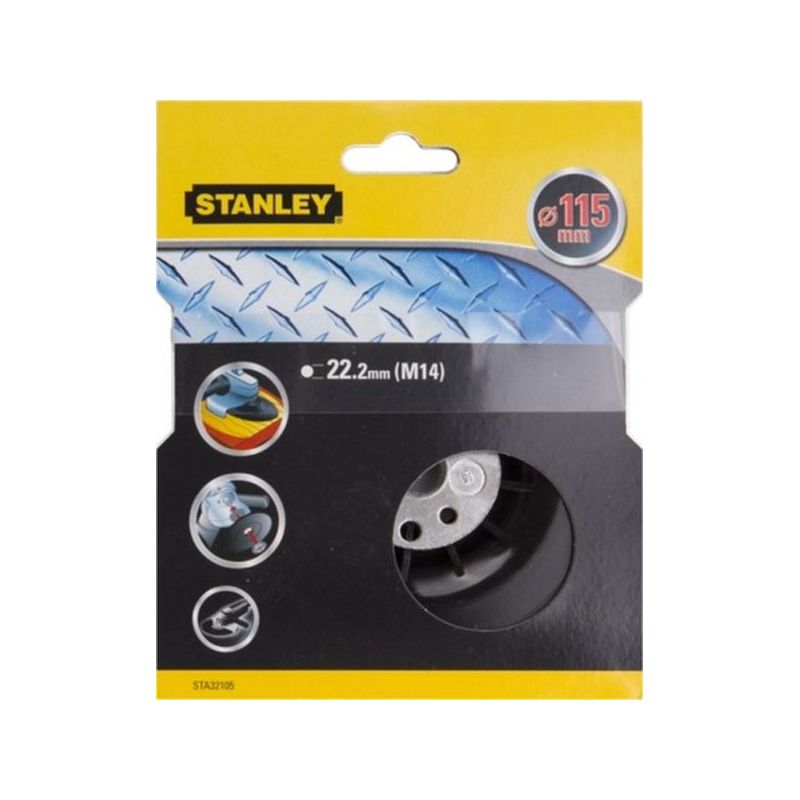 PLATO SOP AMOLADORA 115MM/M14 NYL STANLEY