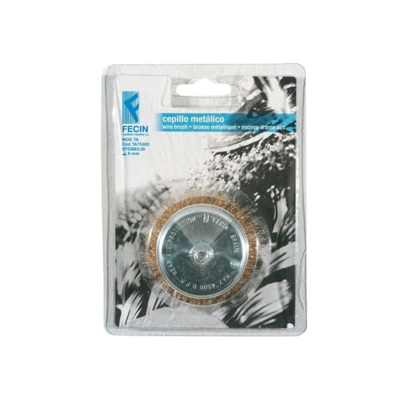 CEPILLO IND TAZA TALADRO 075 MM / 0,3 MM AC/LTDO FECIN