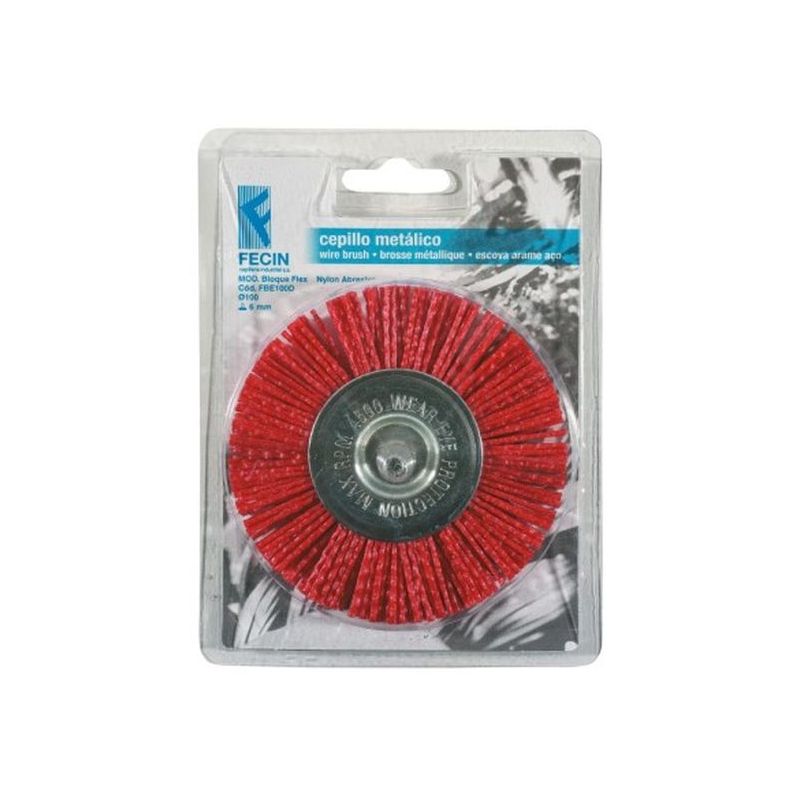CEPILLO IND CIRC TALADRO 100 MM NYL FECIN