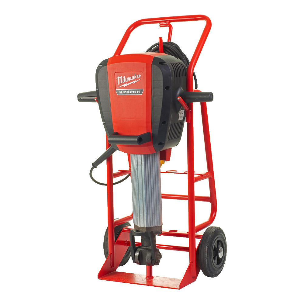 Martillo rompedor 26kg, 2400W, fijación K-Hex 28 mm, 64J, AVS, en caja de cartón