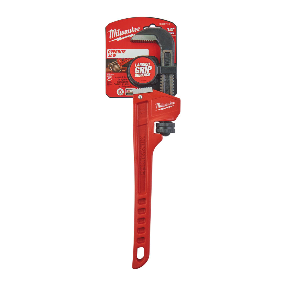LLAVE STILSON ACERO MILWAUKEE 14&quot;