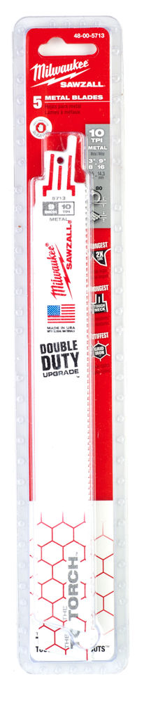 Hoja Sable THE TORCH 230mm 10Tpi - 5uds