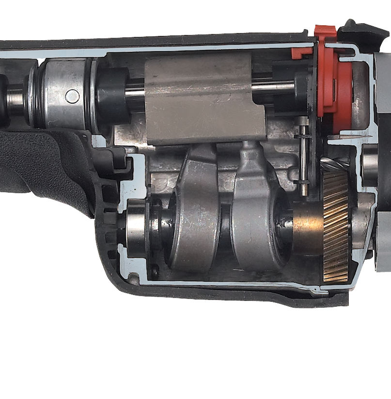 Sierra de sable SAWZALL™ de 1500W, carrera 32mm, 0-2800cpm, AVS, FIXTEC™, embrague de seguridad. Se suministra en kitbox
