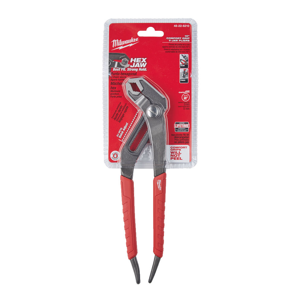 ALICATE CREMALLERA DE AJUSTE RÁPIDO 250mm MILWAUKEE