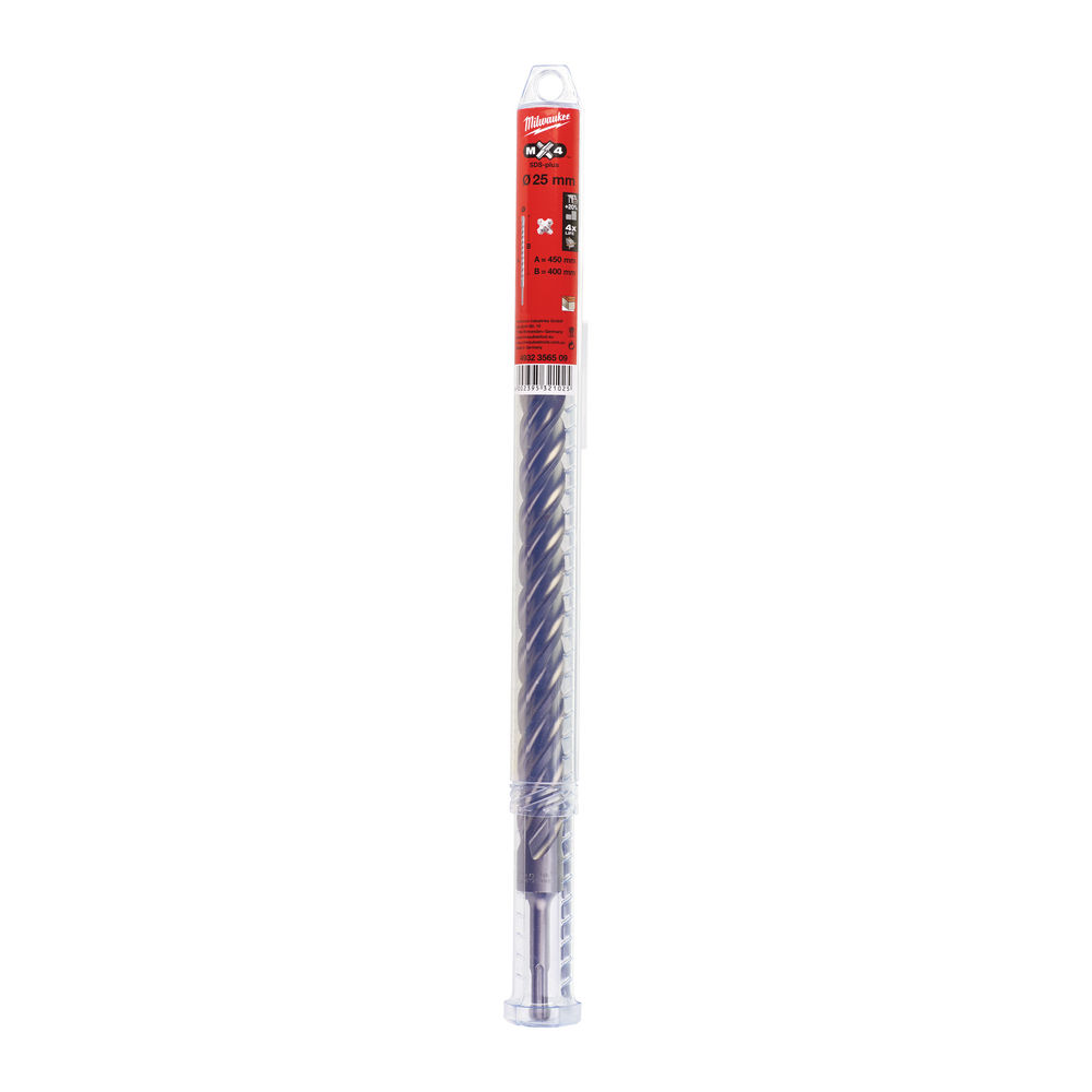 Broca SDS-Plus RX4 25x450