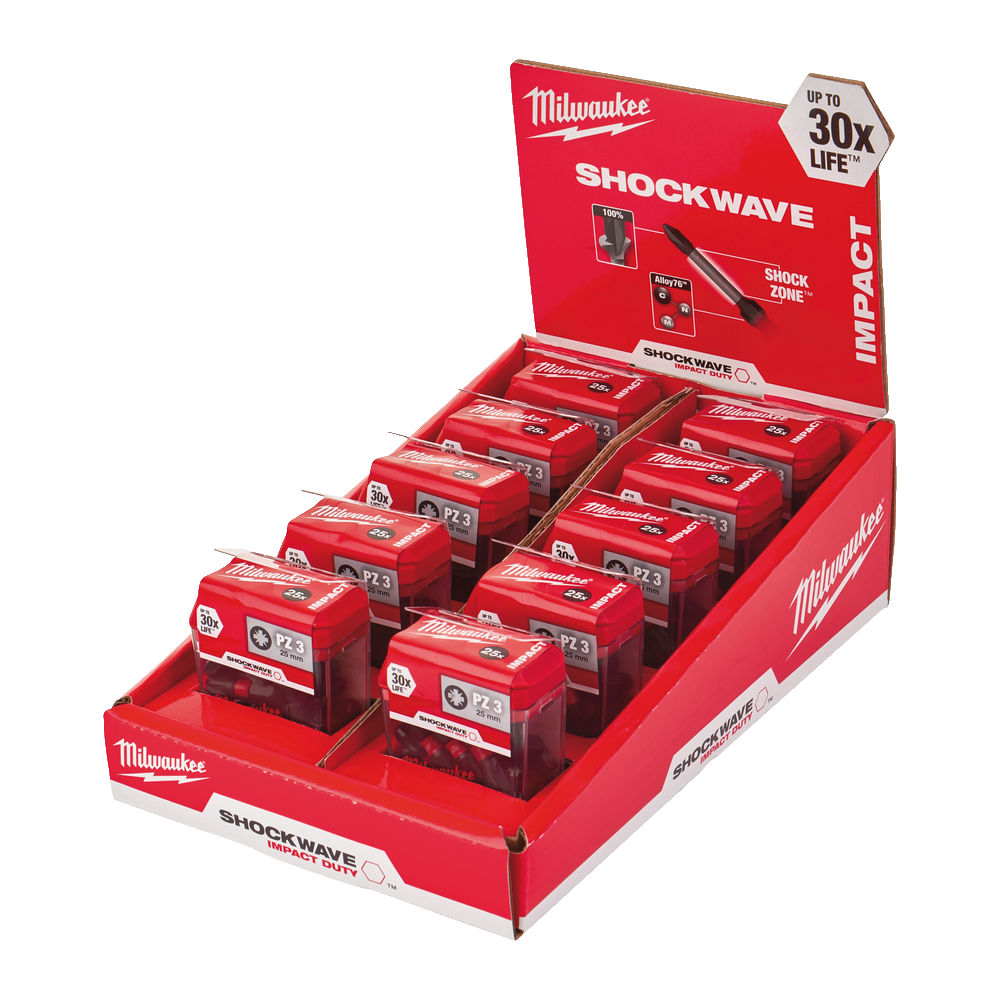 Cajita Shockwave PZ3 x25mm (25uds)