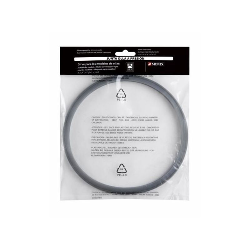 GOMA OLLA PRES 22CM SILIC VITESSE 4/6L BRA MONIX