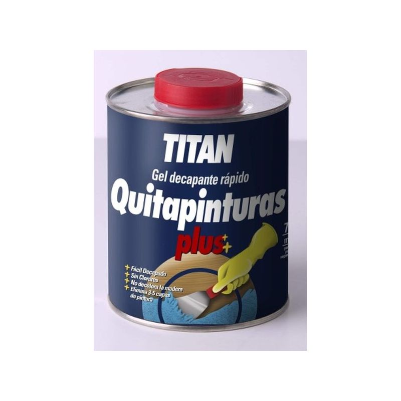 QUITAPINTURAS PREP. MAD 750 ML DECAP.RAP GEL TITAN-PLUS TITA