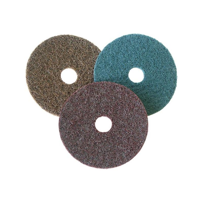 Disco abrasivo de        vellón con velcroSC-DH, muy fino, concentraje 125 mm 3M