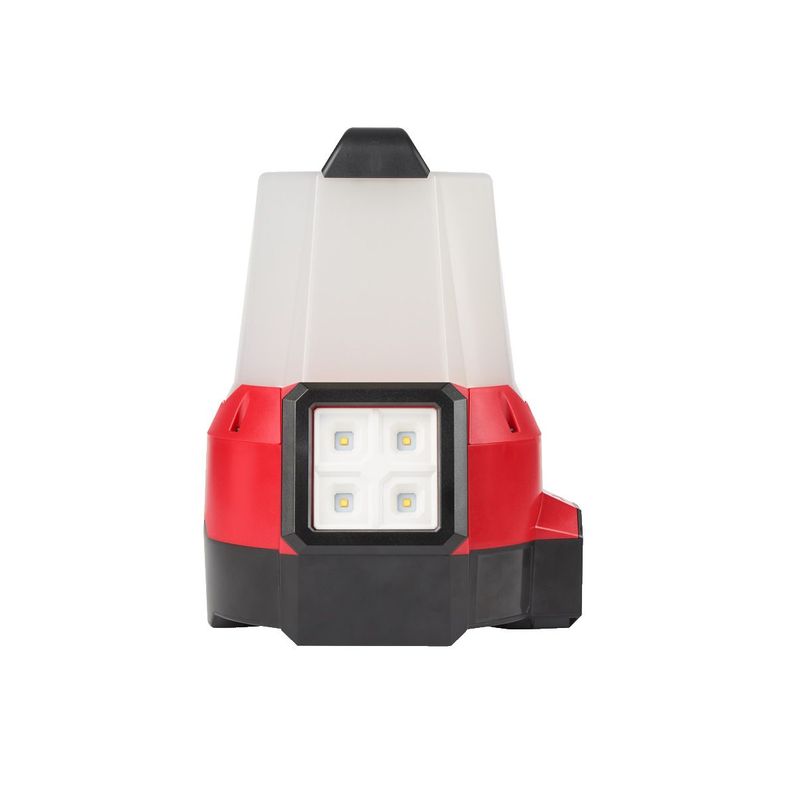 M18TAL-0 Luz multifunción M18™ TRUEVIEW™, 3 niveles en modo área - 2200/1100/550 Lúmenes, 3 niveles en modo zona - 1000/500/250 Lúmenes, gancho metálico autocentrante. Se suministra en versión cero, sin baterías ni cargador