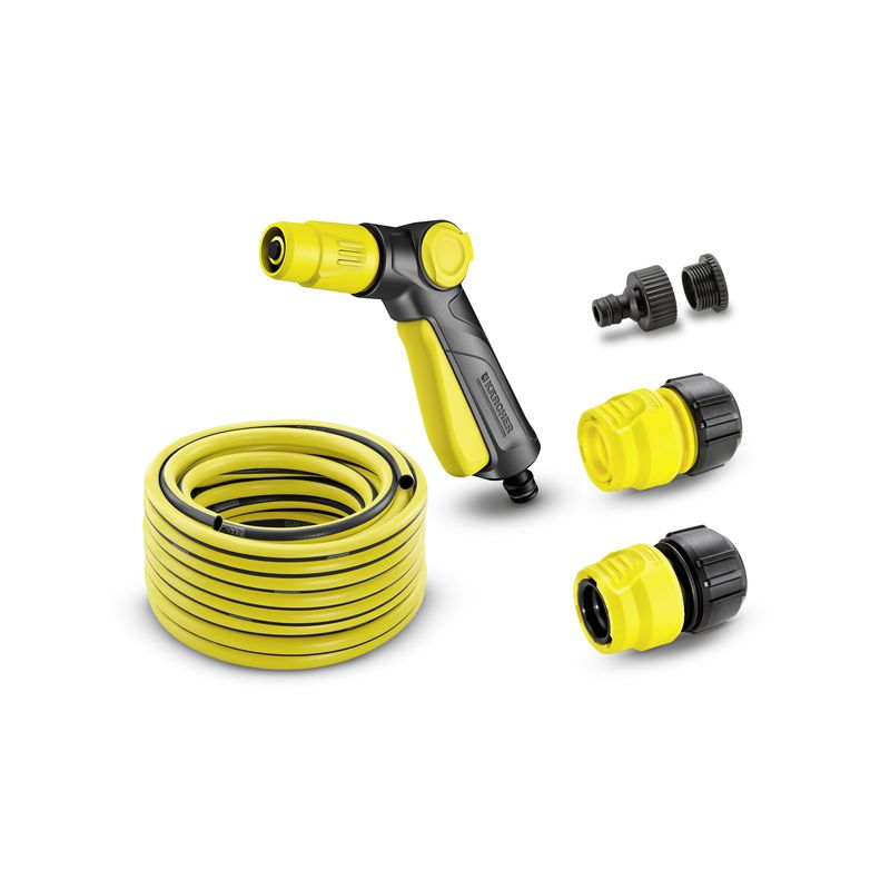 Set completo (1/2&quot;) de 20 metros con pistola de riego