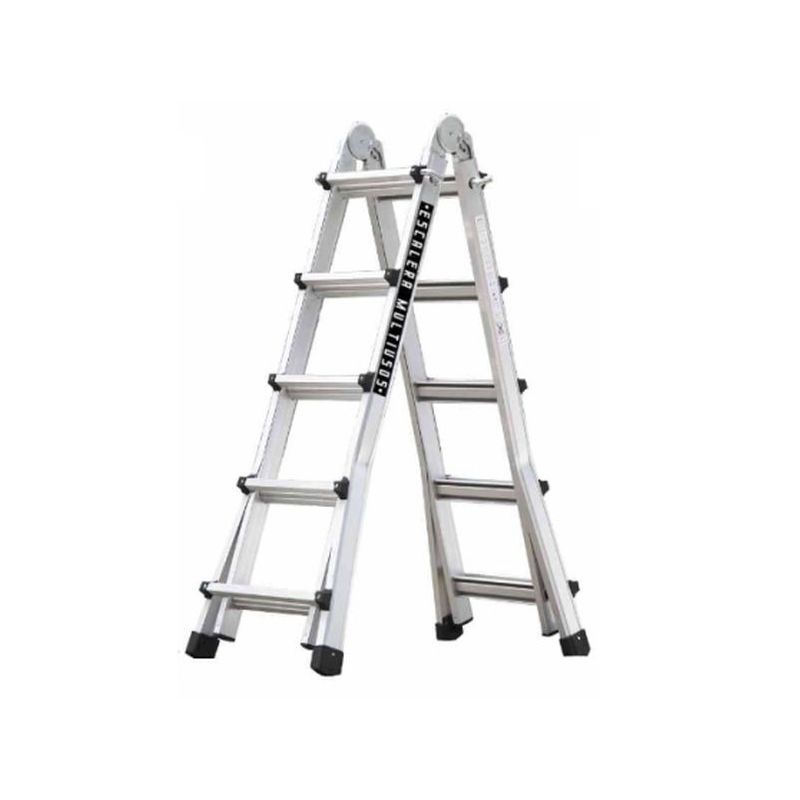 ESCALERA IND.MULT TIJERA 5,10MT 10+10 TELESC ALU CODIVEN    