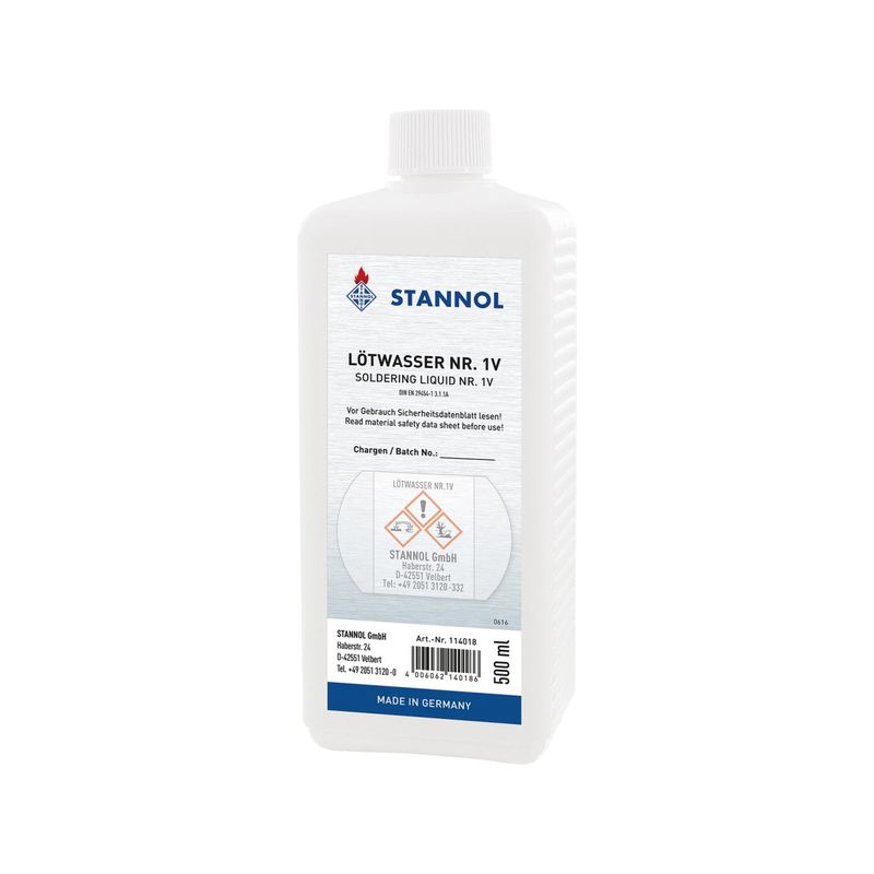 Agua soldar              no.114018 500ml Stannol