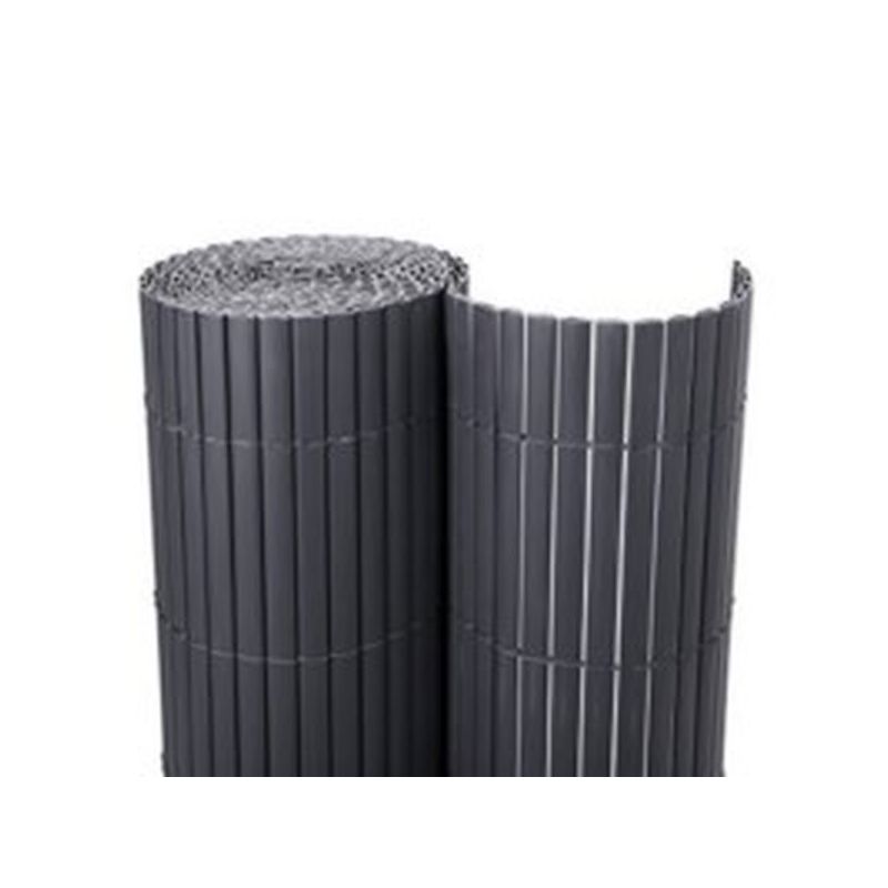 CAÑIZO OCULT. 1X5 MT D/CARA NATUUR PVC GR NT                