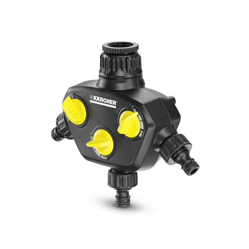 Conector para grifo tres vias