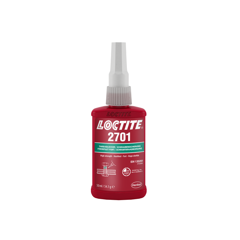 LOCTITE 2701 BO 50ML EPIG FIJADOR ALTA RESISTENCIA METALES PASIVOS