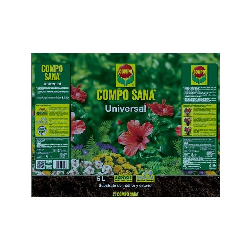 SUSTRATO CULTIVO UNIV COMPO COMPOSANA 1112114011 5 LT       