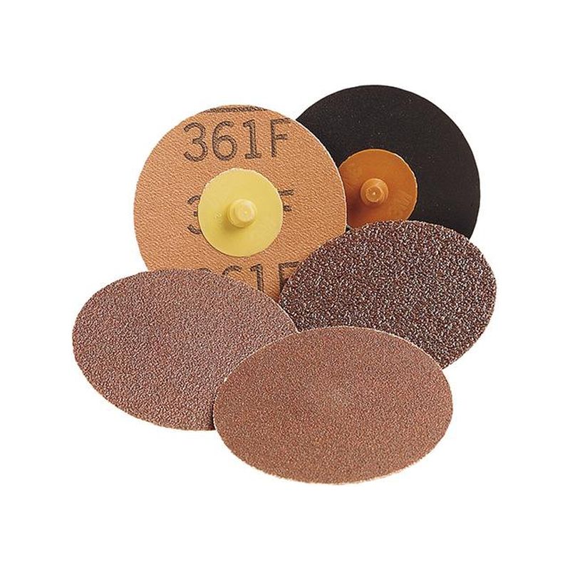Disco abrasivo de fibra  ROLOC 76,2mm óxidoaluminio P120 3M