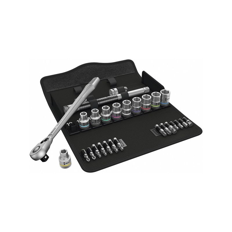 Juego de llaves de vaso 1/2&quot; ZYKLOP metalswitch Wera