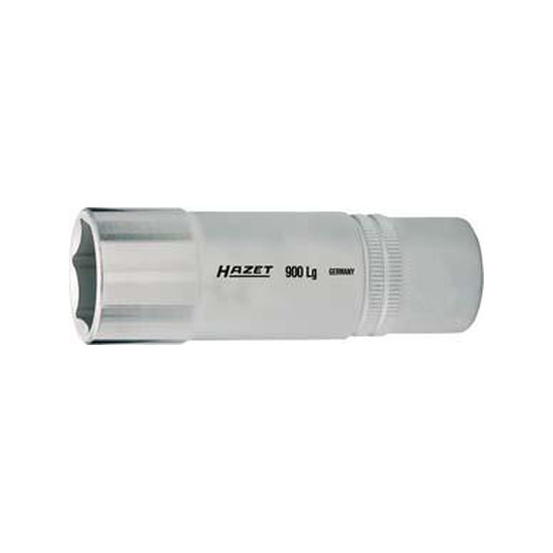Llave de vaso 1/2&quot; 22 mm 6gonal larga Hazet