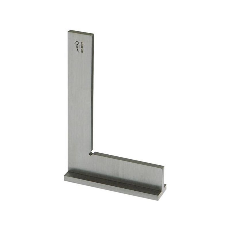 Escuadra c/tope DIN875/0B200x130mm inox. HP