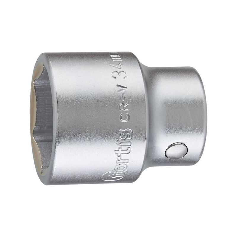 Llave de vaso 3/4&quot; 34mm hexag. FORTIS