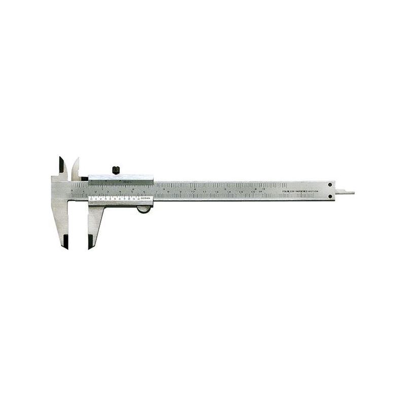 Pie de rey de bolsillo bloqueo 150mm 1/501/1000 FORTIS