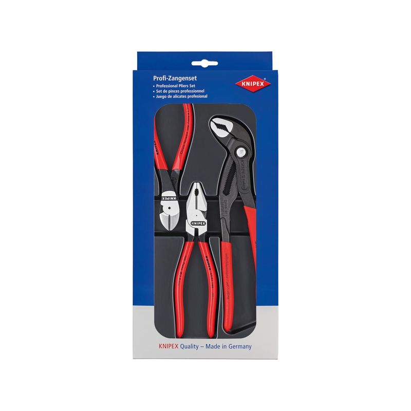Jgo alicates Kraft 3 pzasKNIPEX