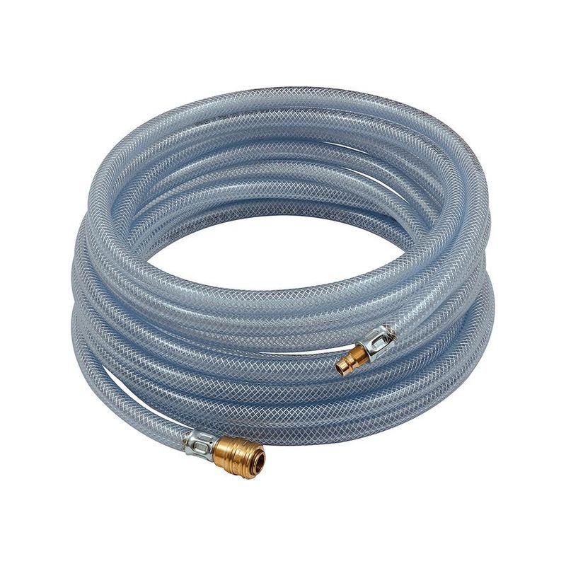 Jgo mangueras PVC con acoplamiento y enchufe10m 6x3mm transparenteRIEGLER