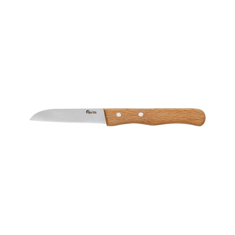 Cuchillo desbarbar con mango madera 175mmFORTIS