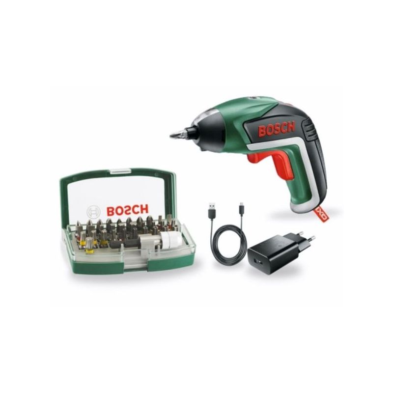 ATORNILLADOR BAT 3,6VLi 1,5AH + 32 PUNTAS IXO BOSCH