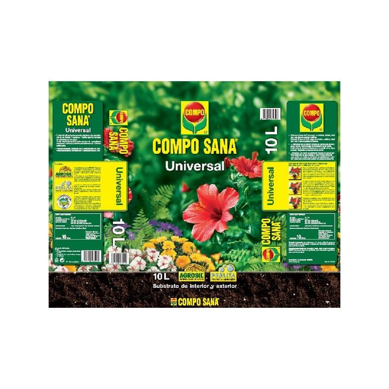 SUSTRATO CULTIVO UNIV COMPO COMPOSANA 1113124011 10 LT