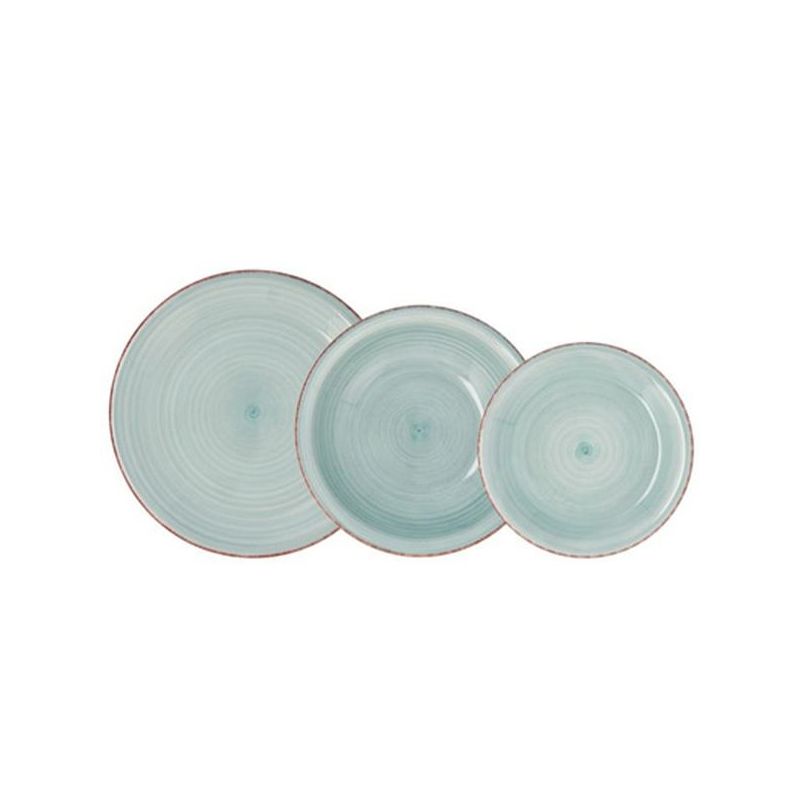VAJILLA RDA GRES VERDE AGUA VITA QUID