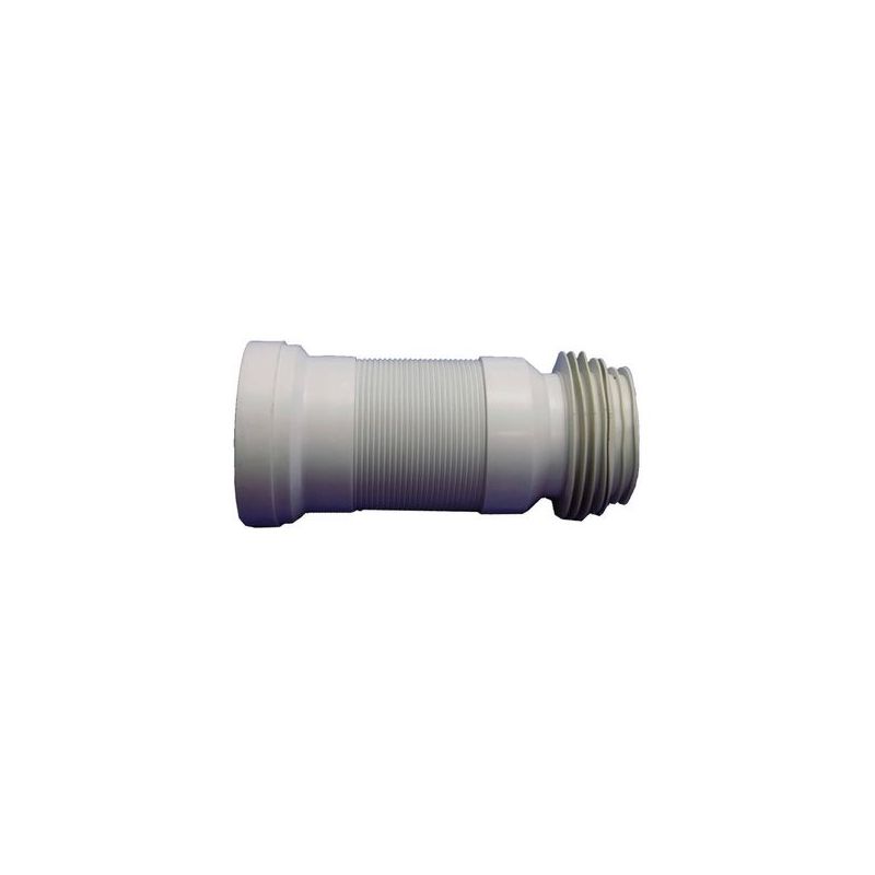 MANGUITO EVAC INODORO 380-670MM EXT PP T-118 HIDROT