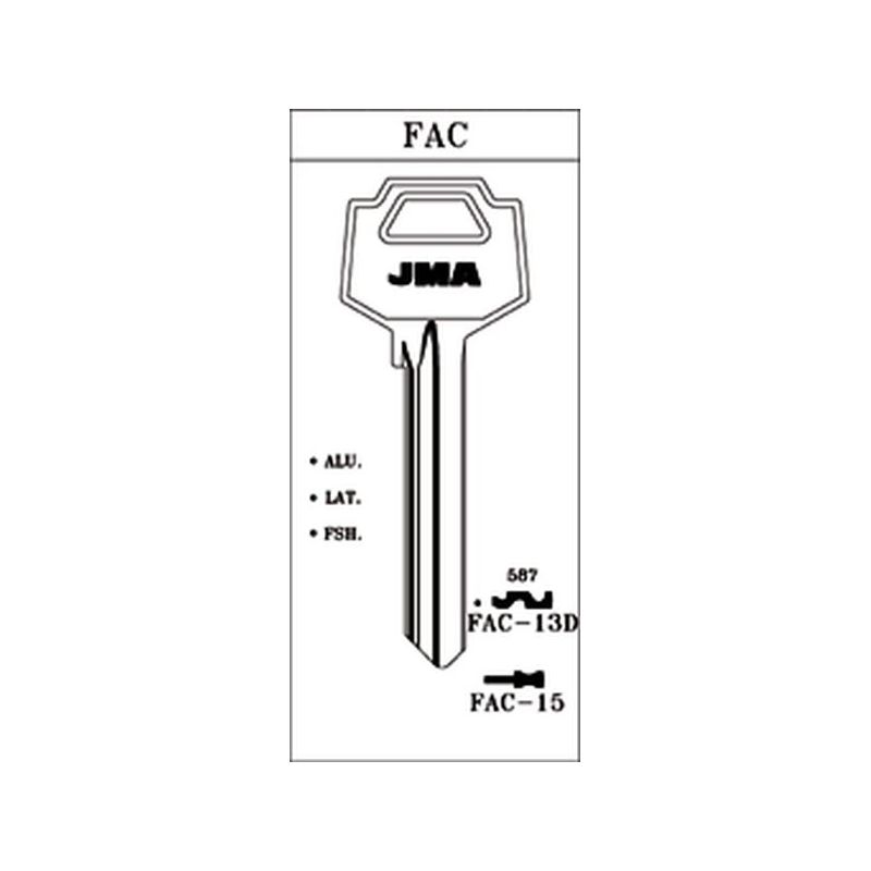 LLAVE CILINDRO EN BRUTO JMA AC FAC-13D