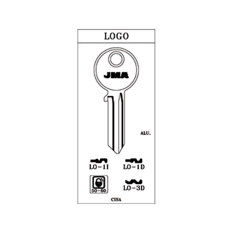 LLAVE CILINDRO EN BRUTO JMA AC LO-1D