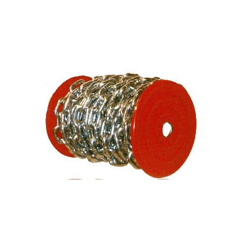 CADENA IND 6MM BOBINA 36MT 25KG ESL.RECTO 6-MM-Z-BOBINA CINC