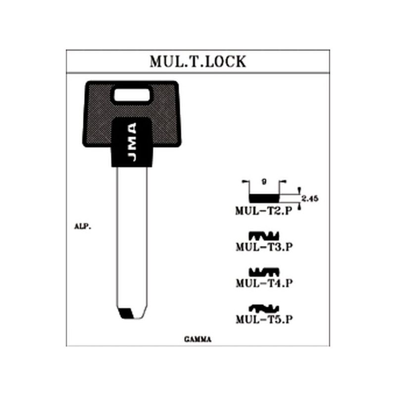 LLAVE PUNTOS EN BRUTO JMA ALPACA NE CABEZA PLAS. MUL-T3.P