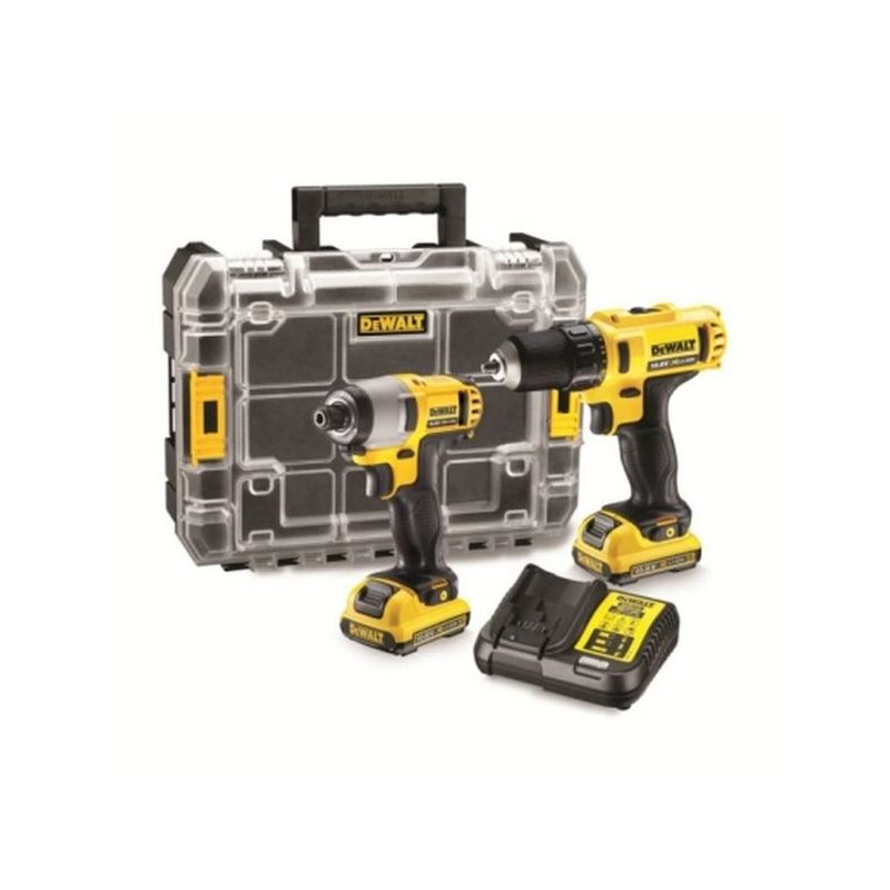 TALADRO ATORN 10,8V Li ATORNILLADOR IMPACTO DCK211D2T-QW 2,0