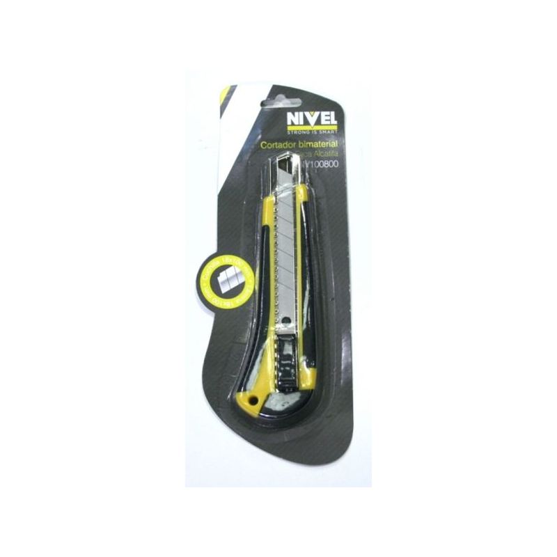 CUTTER PROF 18MM BIMAT NIVEL