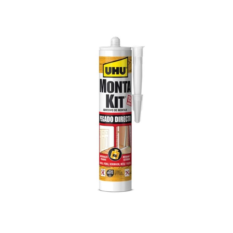 ADHESIVO MONTAJE PROF 380 GR BEI PEG DIR MONTAKIT CART UHU