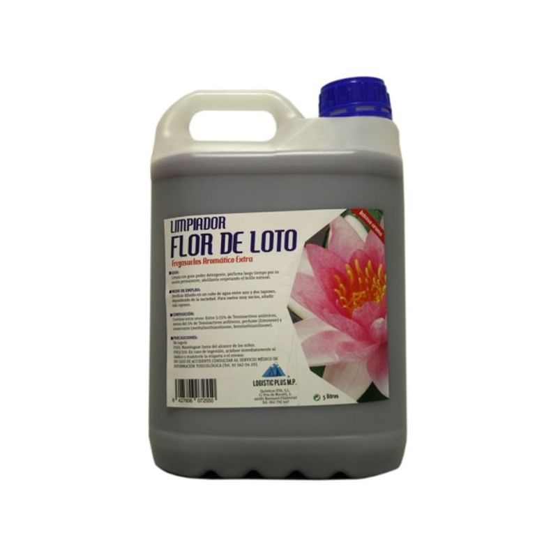 FREGASUELOS LIMP 5LT LIQ FLOR DE LOTO GARRAFA LOGISTIC 5 LT