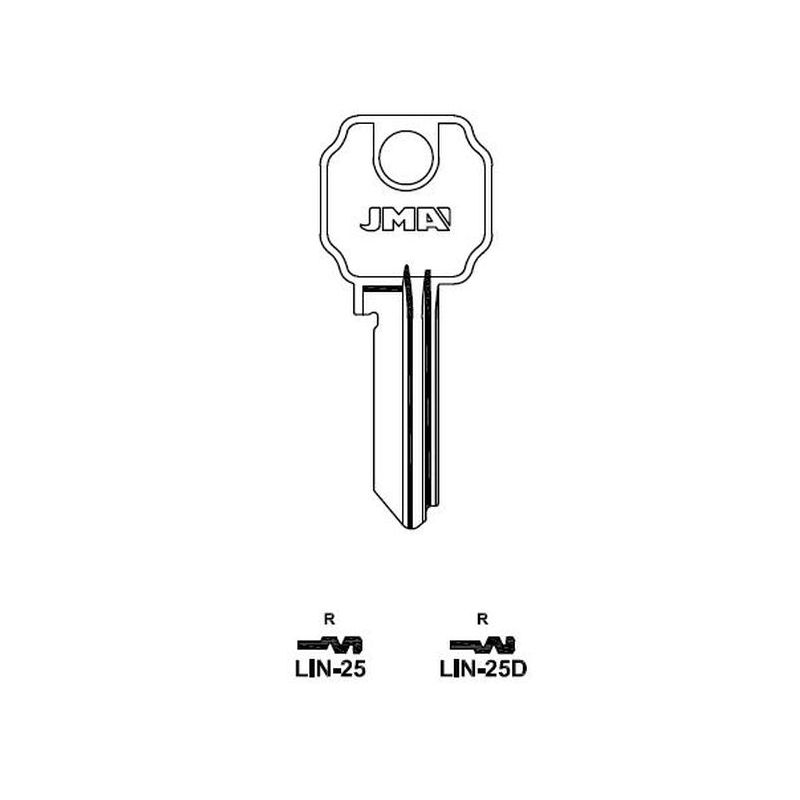 LLAVE CILINDRO EN BRUTO JMA AC LIN-25D