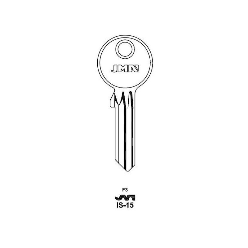 LLAVE CILINDRO EN BRUTO JMA AC IS-15