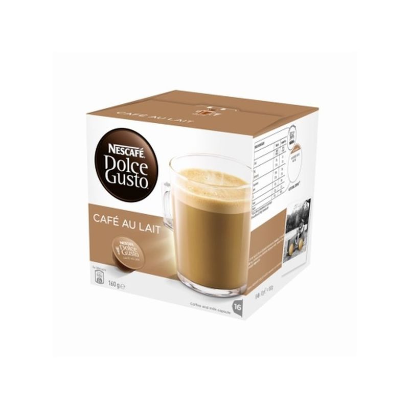 CAPSULA CAFE CON LECHE NESCAFE DOLCE GUSTO 16 PZ